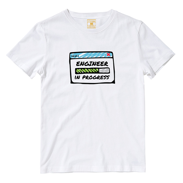 Cotton Shirt: Engineer In Progress