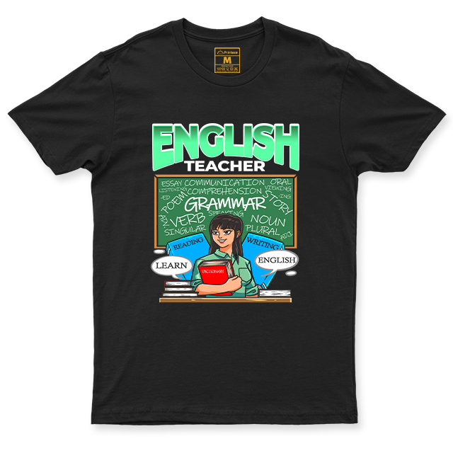 C.Spandex Shirt: English Teacher Female