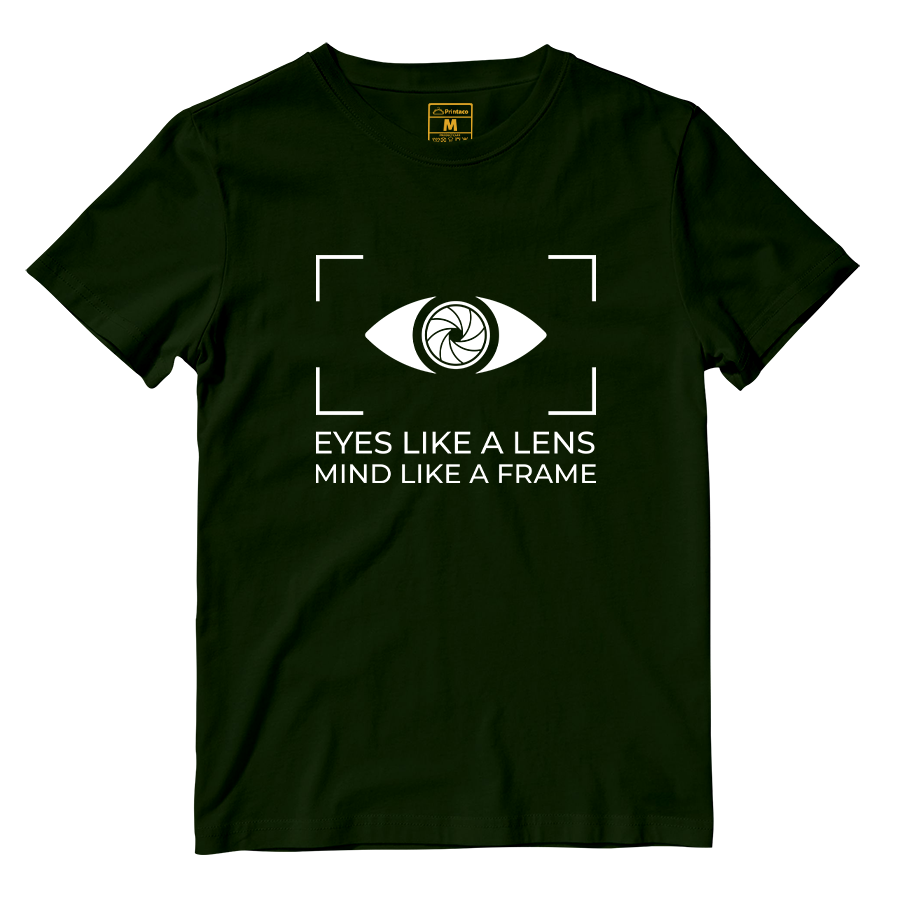 Cotton Shirt: Eyes Like a Lens, Mind like a Frame