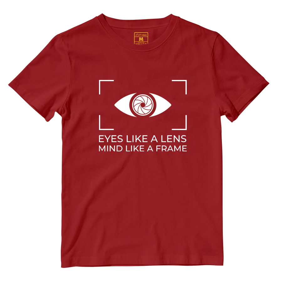 Cotton Shirt: Eyes Like a Lens, Mind like a Frame