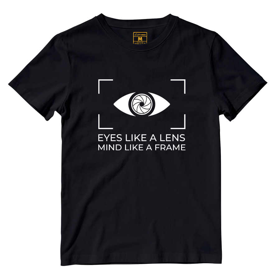 Cotton Shirt: Eyes Like a Lens, Mind like a Frame
