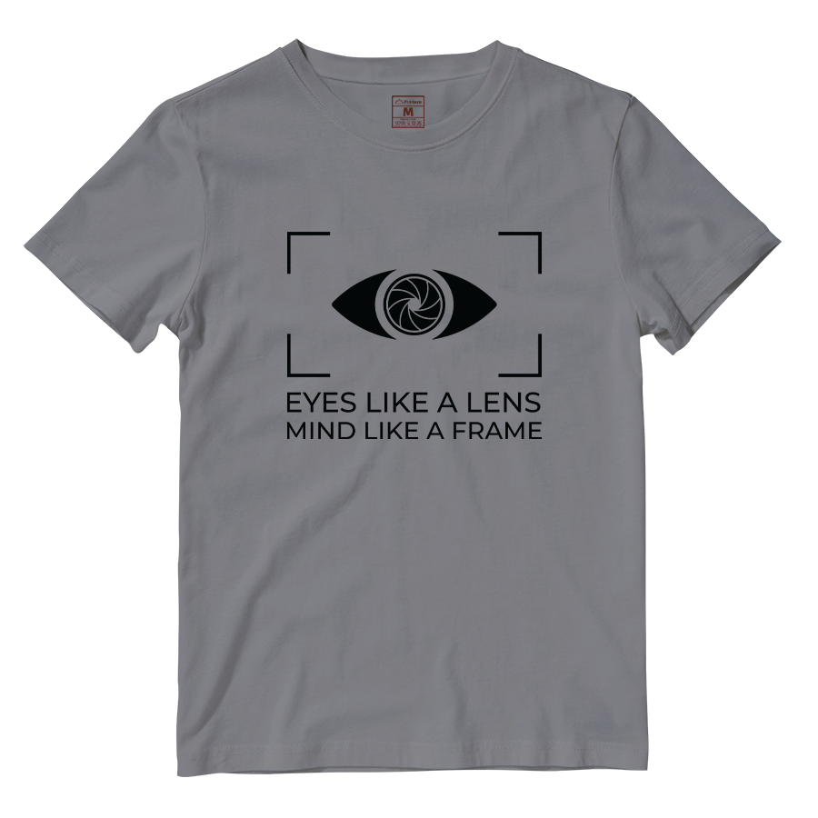Cotton Shirt: Eyes Like a Lens, Mind like a Frame