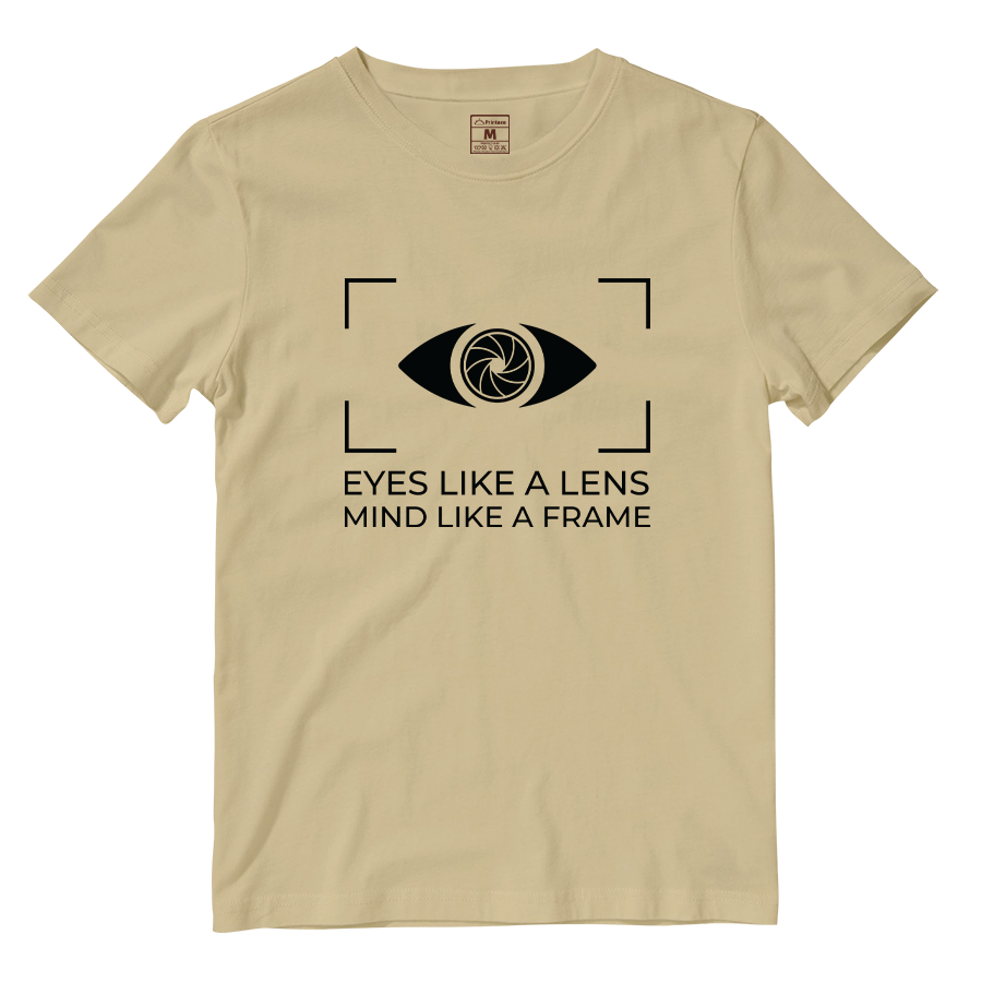 Cotton Shirt: Eyes Like a Lens, Mind like a Frame