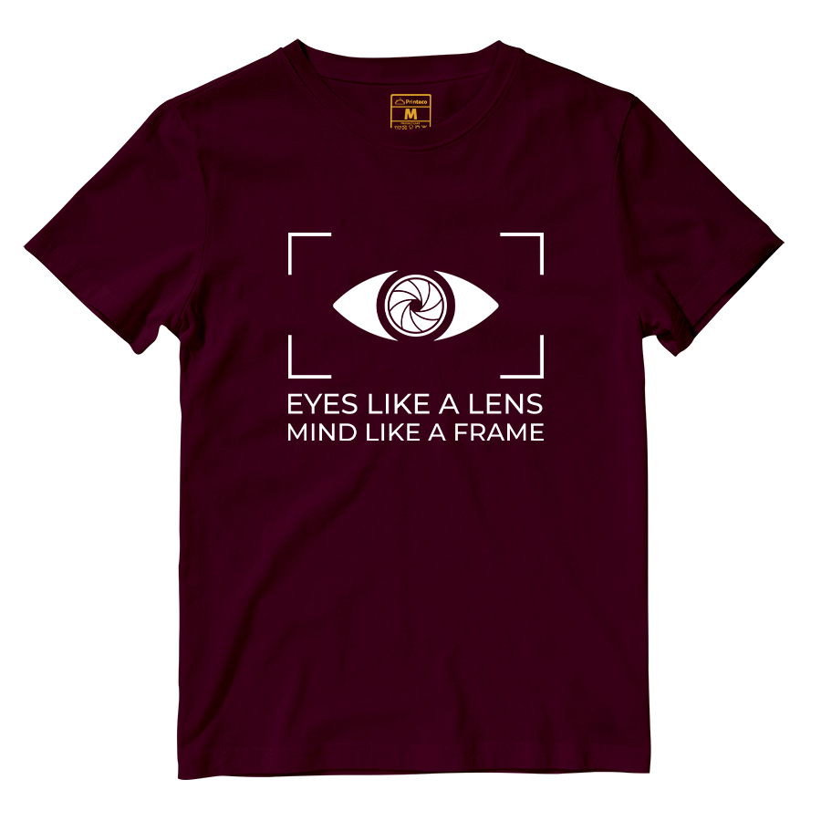 Cotton Shirt: Eyes Like a Lens, Mind like a Frame