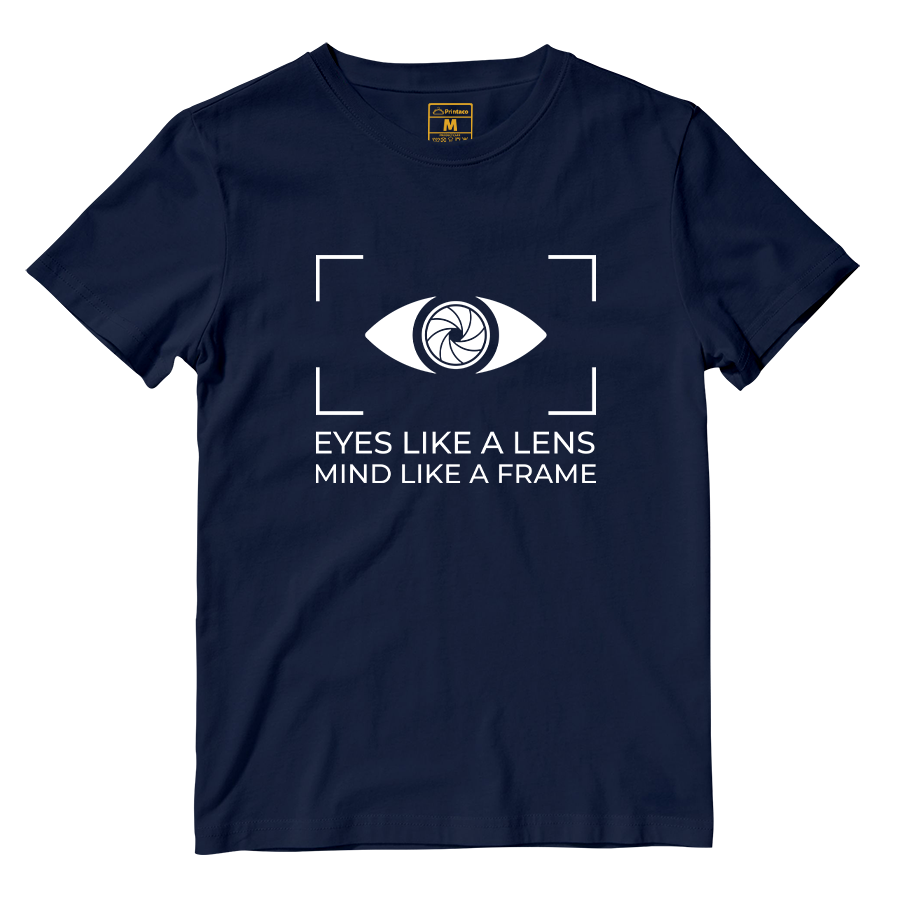 Cotton Shirt: Eyes Like a Lens, Mind like a Frame