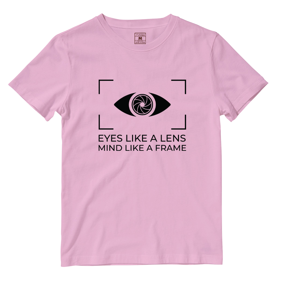Cotton Shirt: Eyes Like a Lens, Mind like a Frame