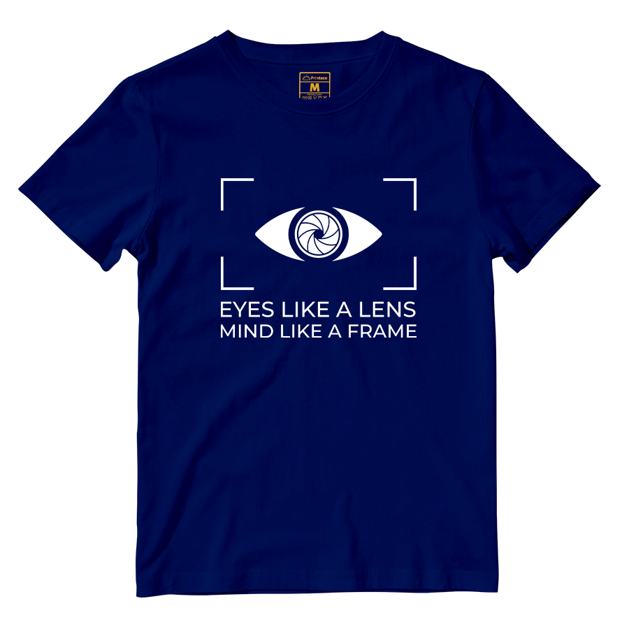Cotton Shirt: Eyes Like a Lens, Mind like a Frame
