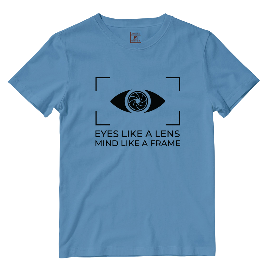 Cotton Shirt: Eyes Like a Lens, Mind like a Frame