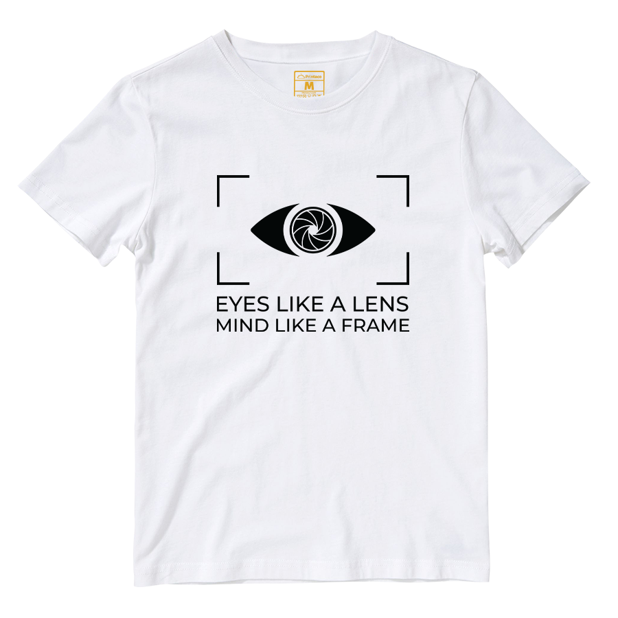 Cotton Shirt: Eyes Like a Lens, Mind like a Frame
