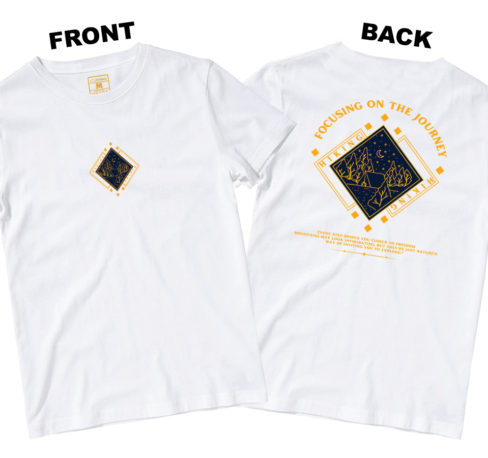 Drifit Shirt: FOCUSING ON THE JOURNEY (Front and Back)
