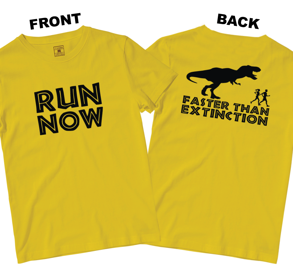 Drifit Shirt: Faster Than Extinction (Front and Back)