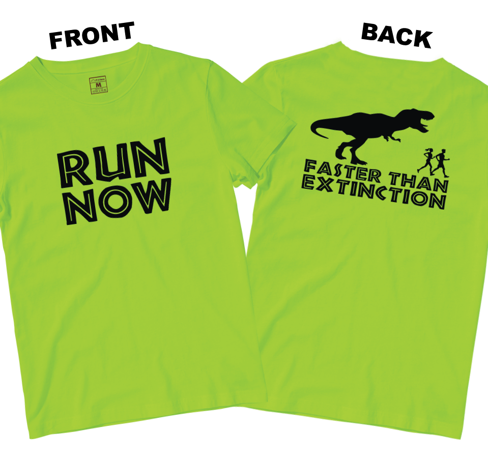 Drifit Shirt: Faster Than Extinction (Front and Back)