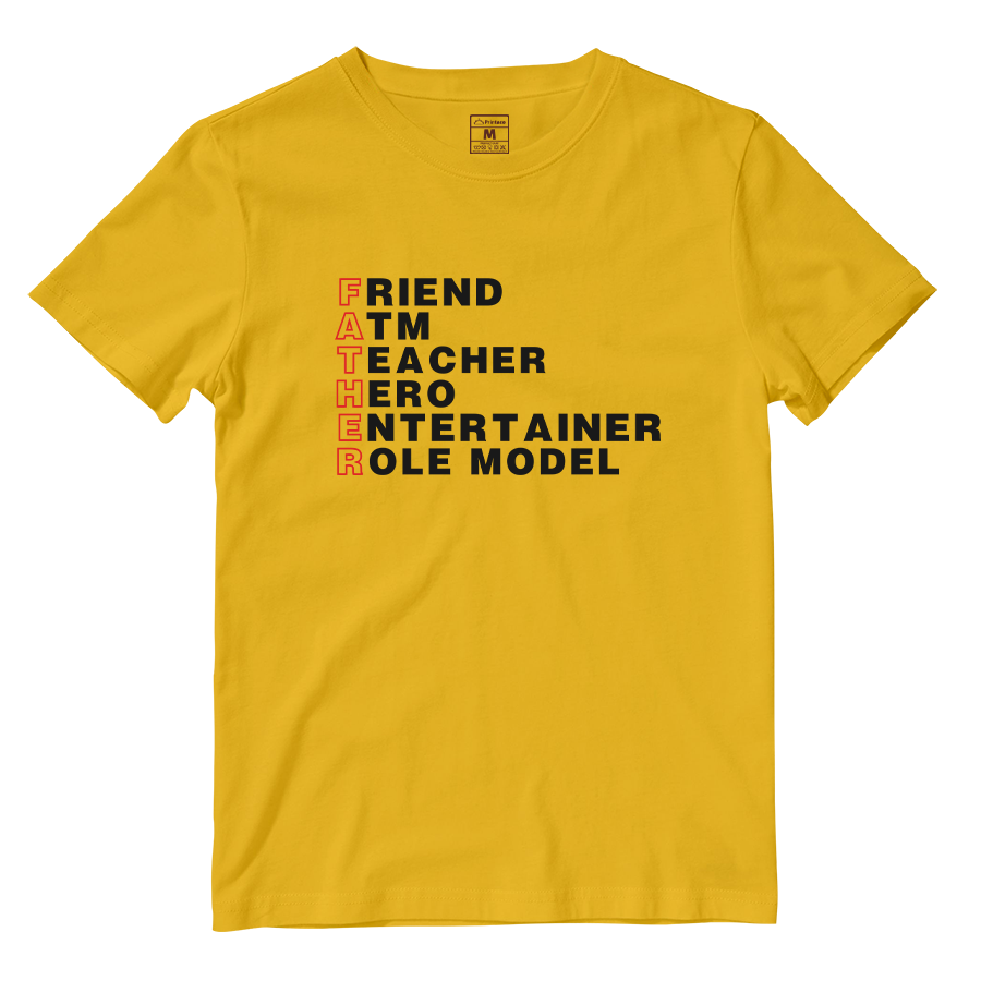 Cotton Shirt: Father Acronym