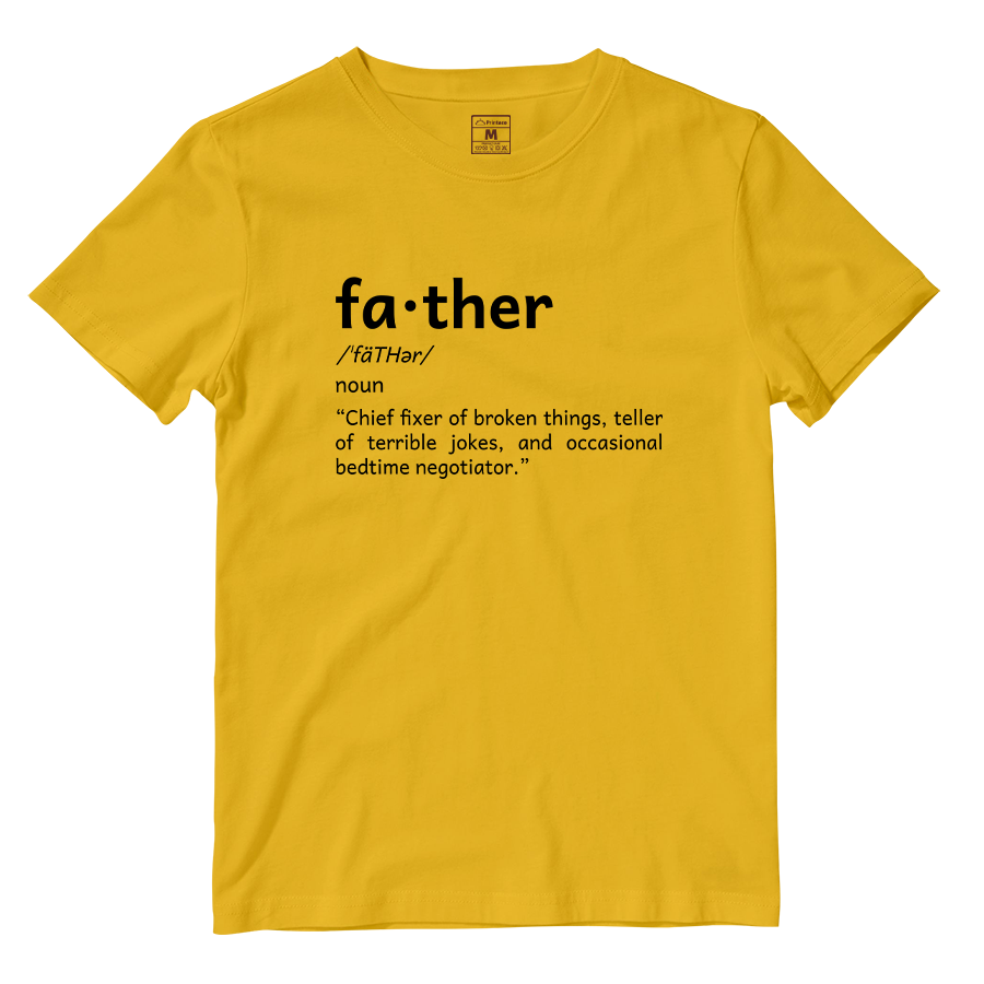 Cotton Shirt: Father Definition