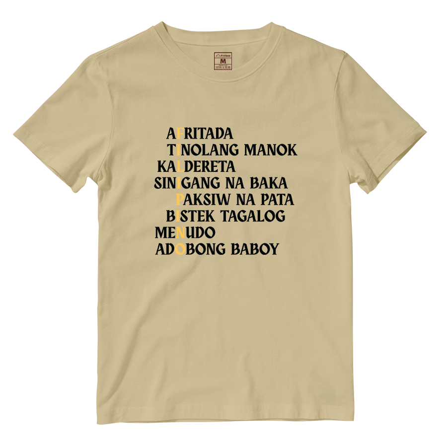 Cotton Shirt: Filipino Foods