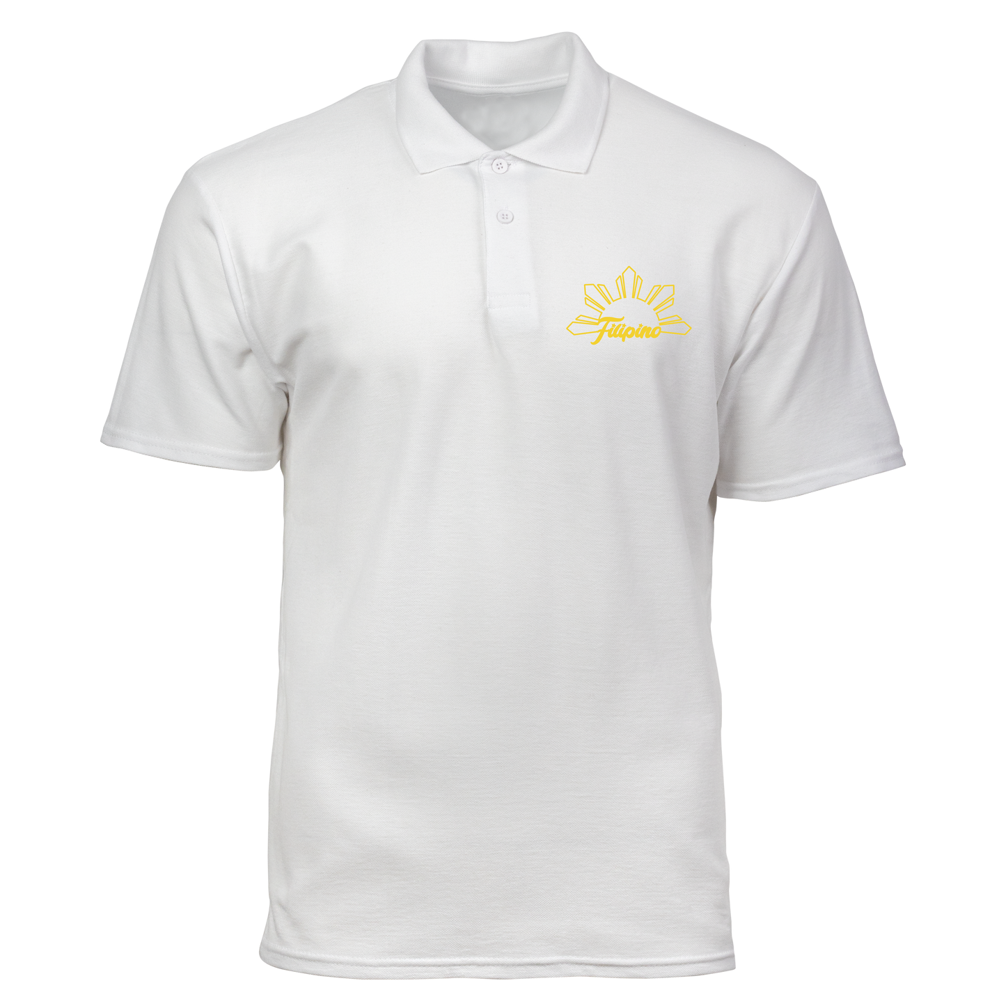 Cotton Polo Shirt: Filipino Sun Pocket