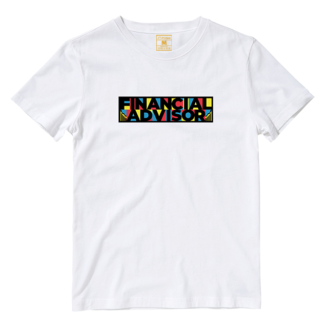 Cotton Shirt: Financial Advisor Retro
