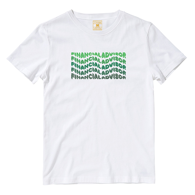Cotton Shirt: Financial Advisor Wave
