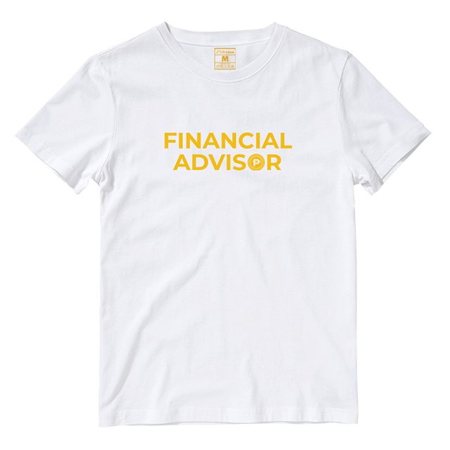 Cotton Shirt: Financial Advisor Yellow