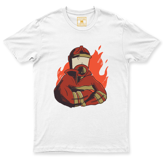 C. Spandex Shirt: Firefighter