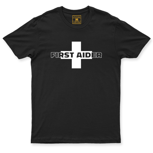 Drifit Shirt: First Aider Cross