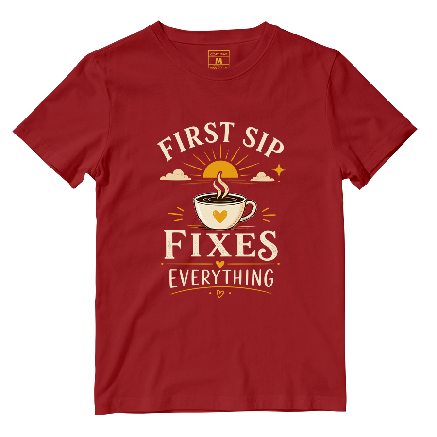 Cotton Shirt: First Sip