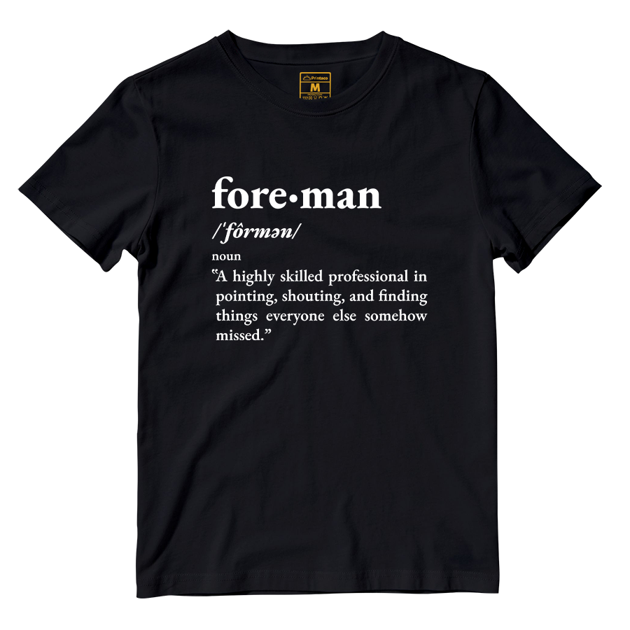 Cotton Shirt: Foreman Definition