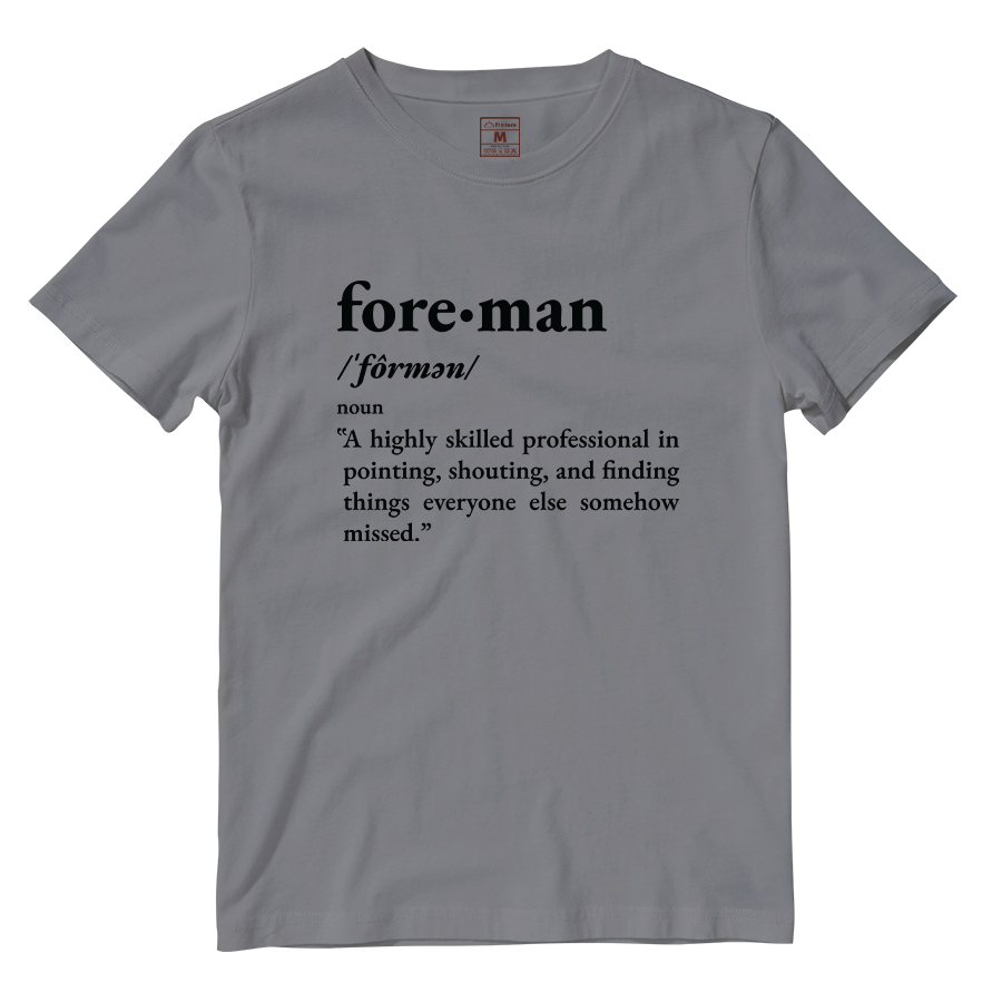 Cotton Shirt: Foreman Definition