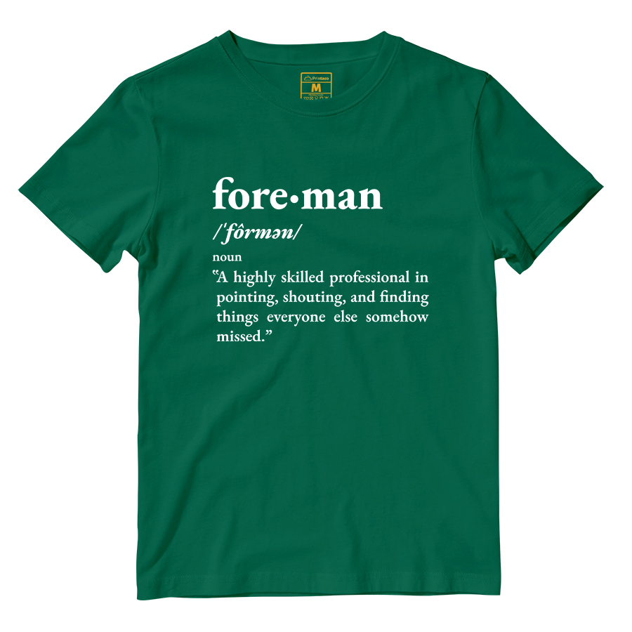 Cotton Shirt: Foreman Definition