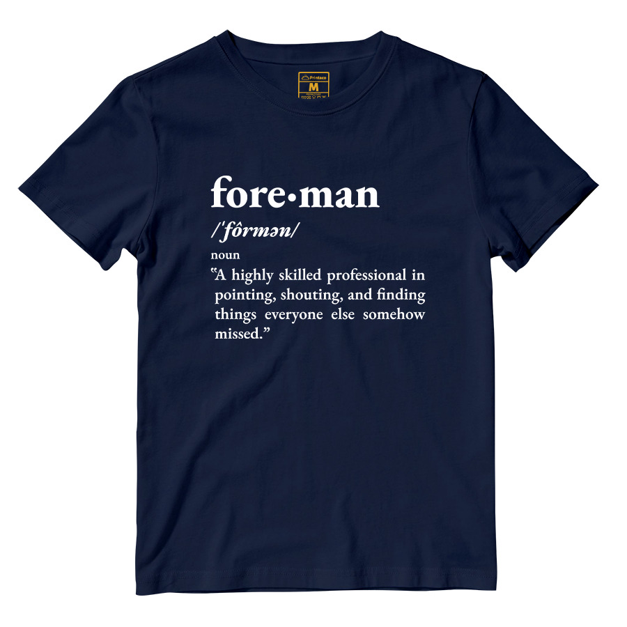 Cotton Shirt: Foreman Definition