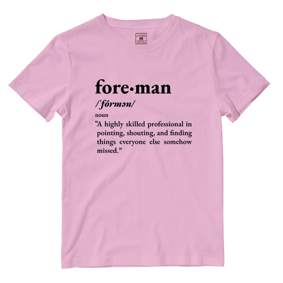 Cotton Shirt: Foreman Definition
