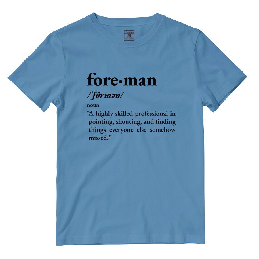 Cotton Shirt: Foreman Definition