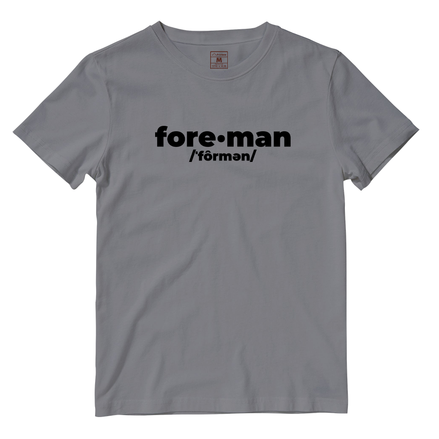 Cotton Shirt: Foreman Pronunciation