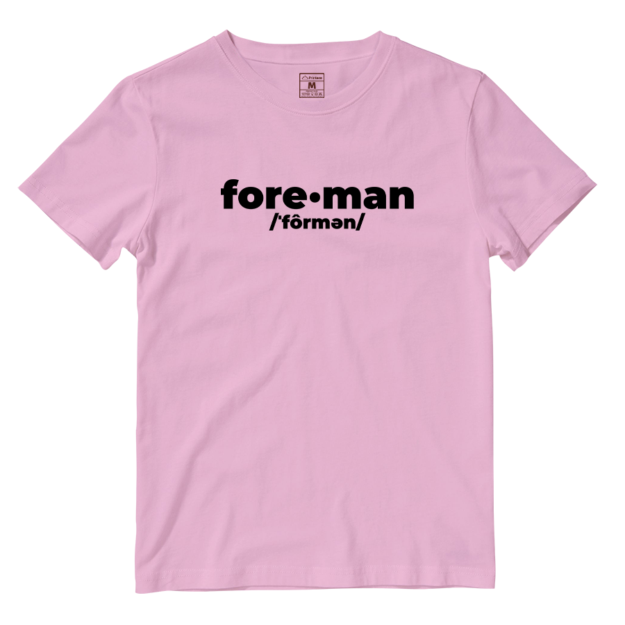 Cotton Shirt: Foreman Pronunciation