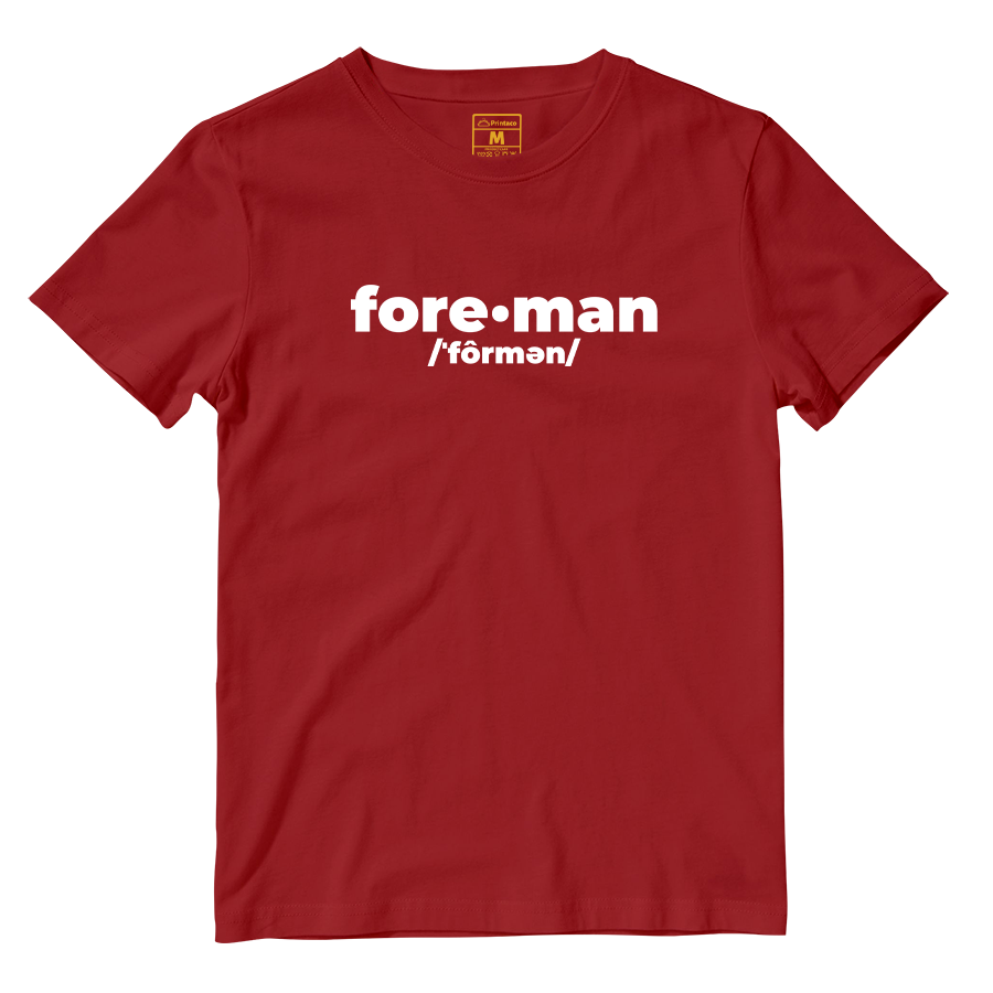 Cotton Shirt: Foreman Pronunciation