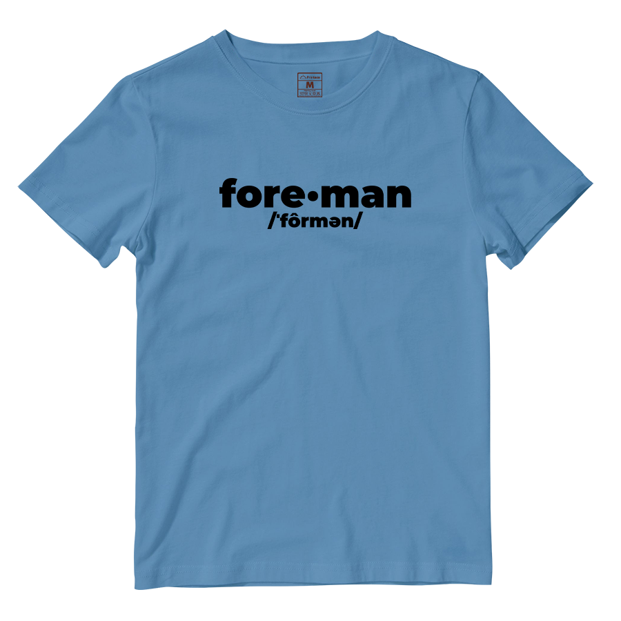 Cotton Shirt: Foreman Pronunciation