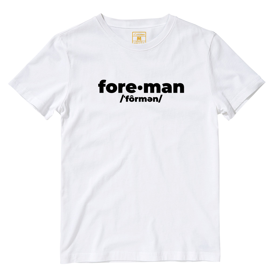Cotton Shirt: Foreman Pronunciation