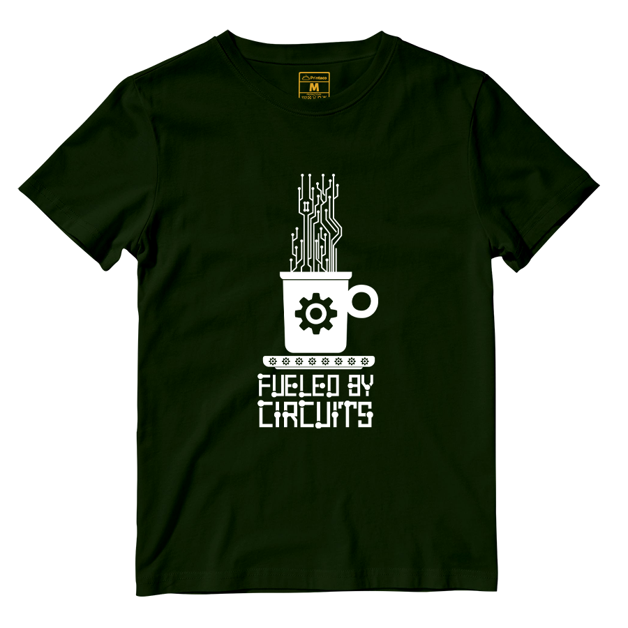 Cotton Shirt: Fueled By Circuits