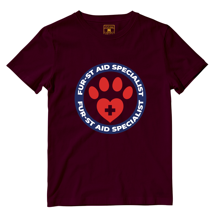 Cotton Shirt: Fur-St Aid Specialist