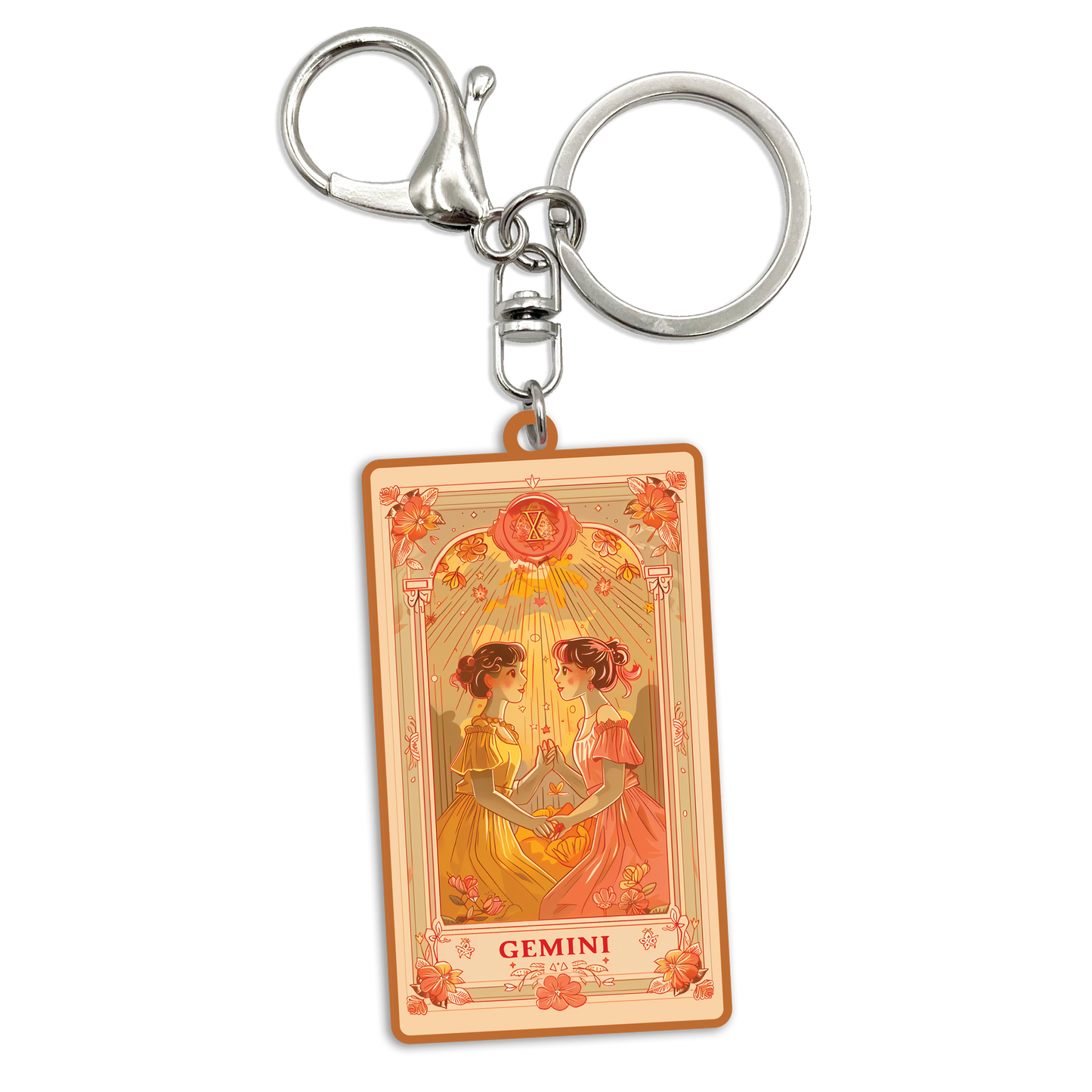 Acrylic Bag Charm: Gemini