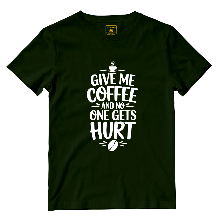 Cotton Shirt: Give me Coffee