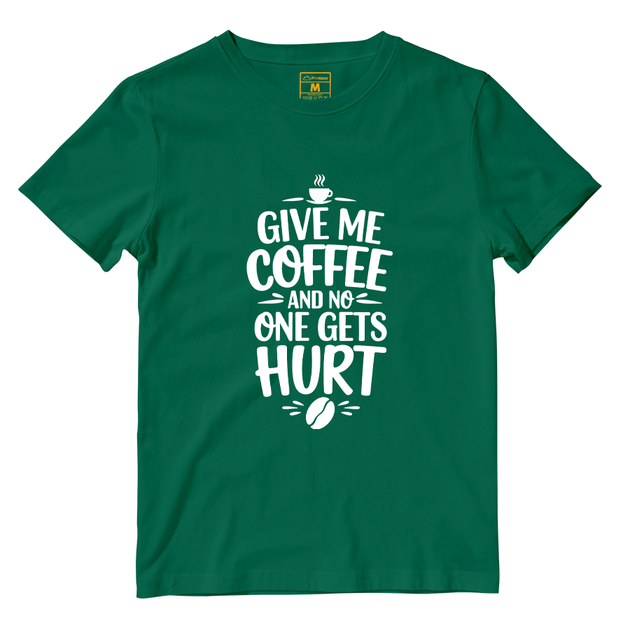 Cotton Shirt: Give me Coffee