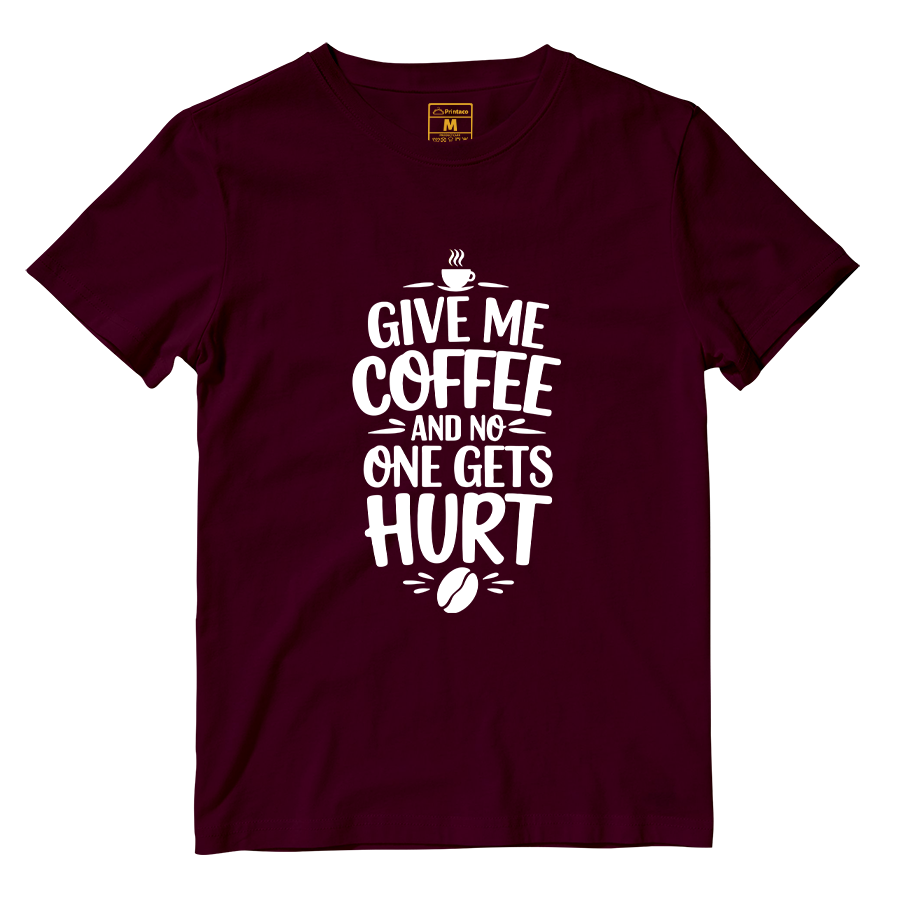 Cotton Shirt: Give me Coffee