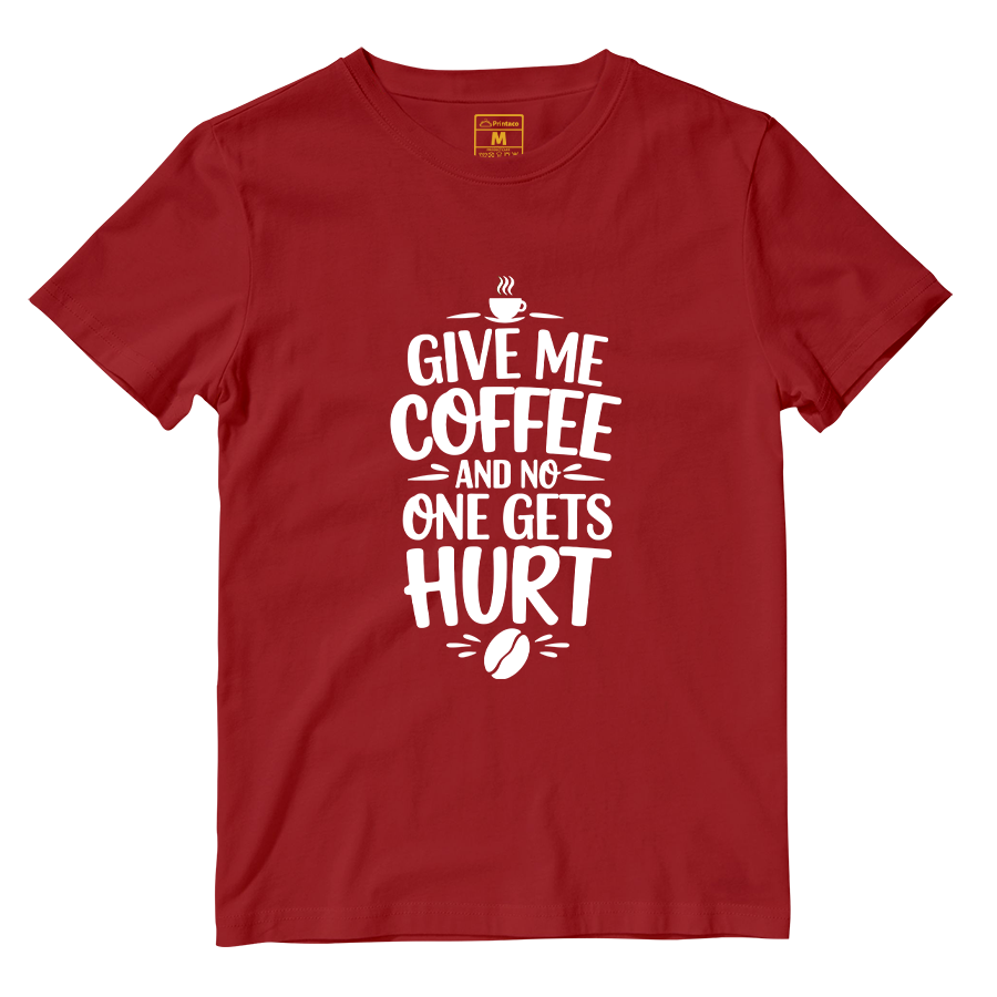 Cotton Shirt: Give me Coffee