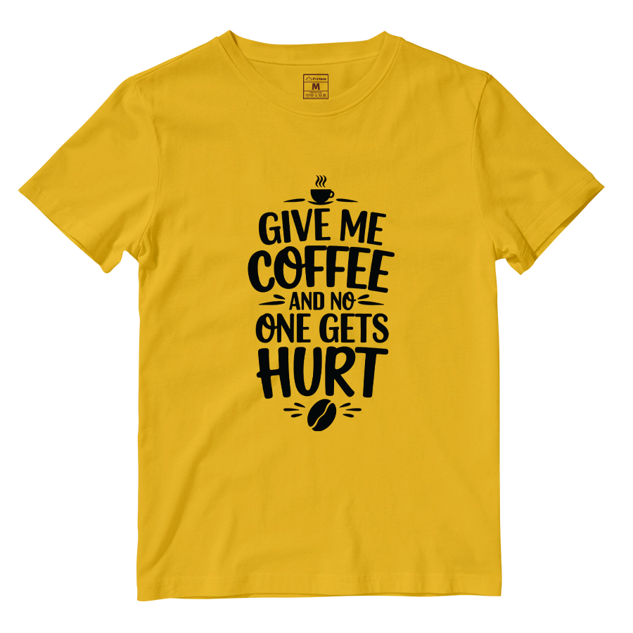 Cotton Shirt: Give me Coffee