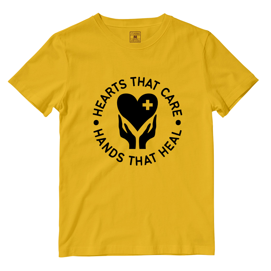 Cotton Shirt: Hearts That Care