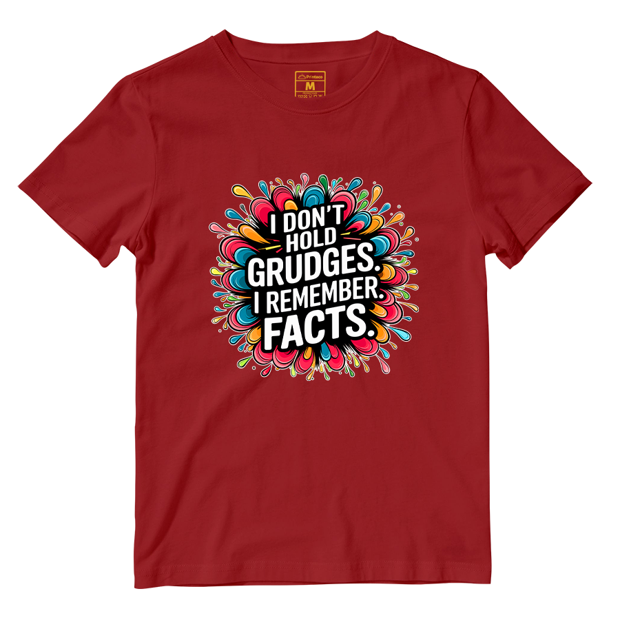 Cotton Shirt: Hold Grudges