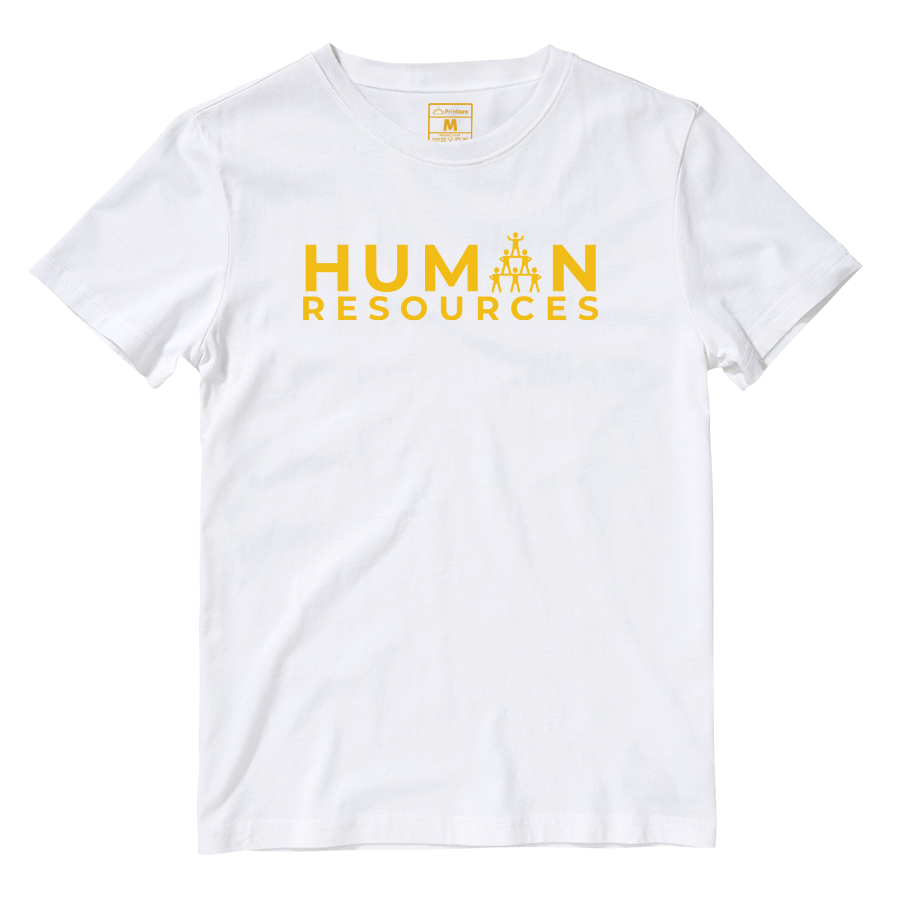 Cotton Shirt: Human Resources Yellow