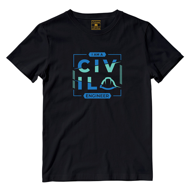 Cotton Shirt: I AM A CIVIL ENGINEER