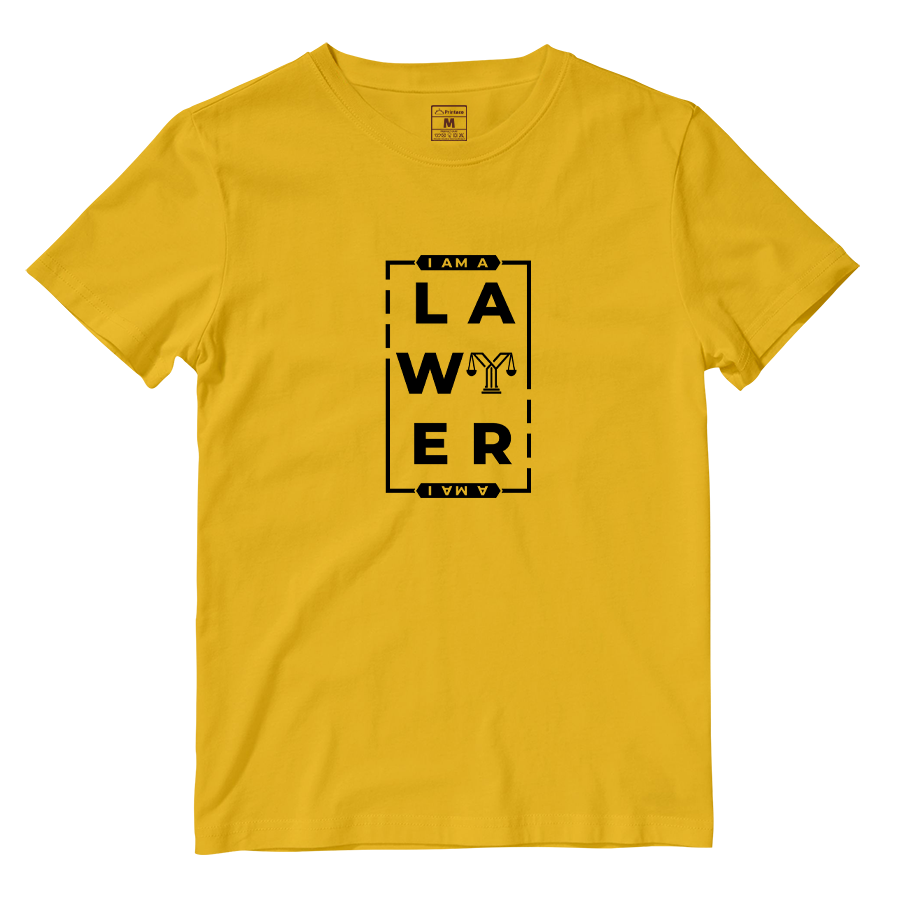 Cotton Shirt: I AM A LAWYER